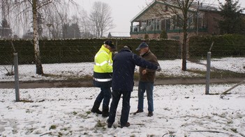 Het moest weer opgeruimd worden.